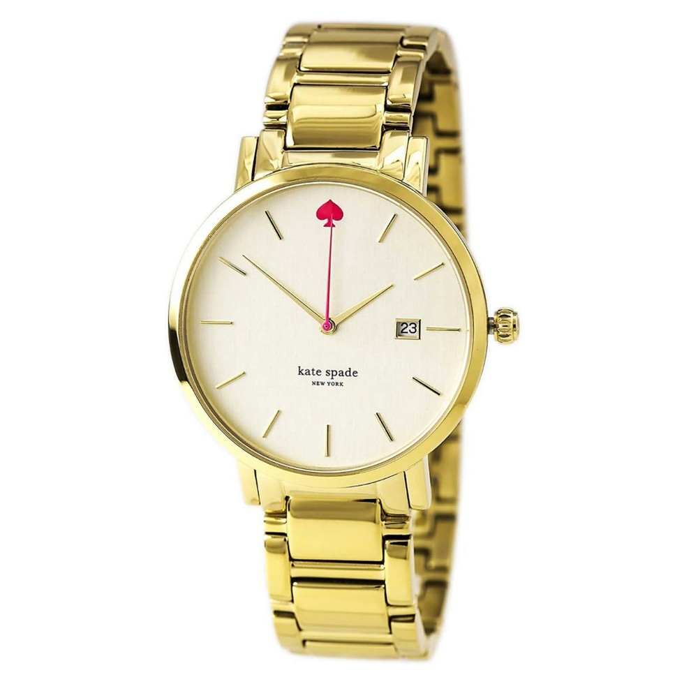 Kate Spade New York Gramercy Grand Pearl Dial Ladies Wrist Watch.